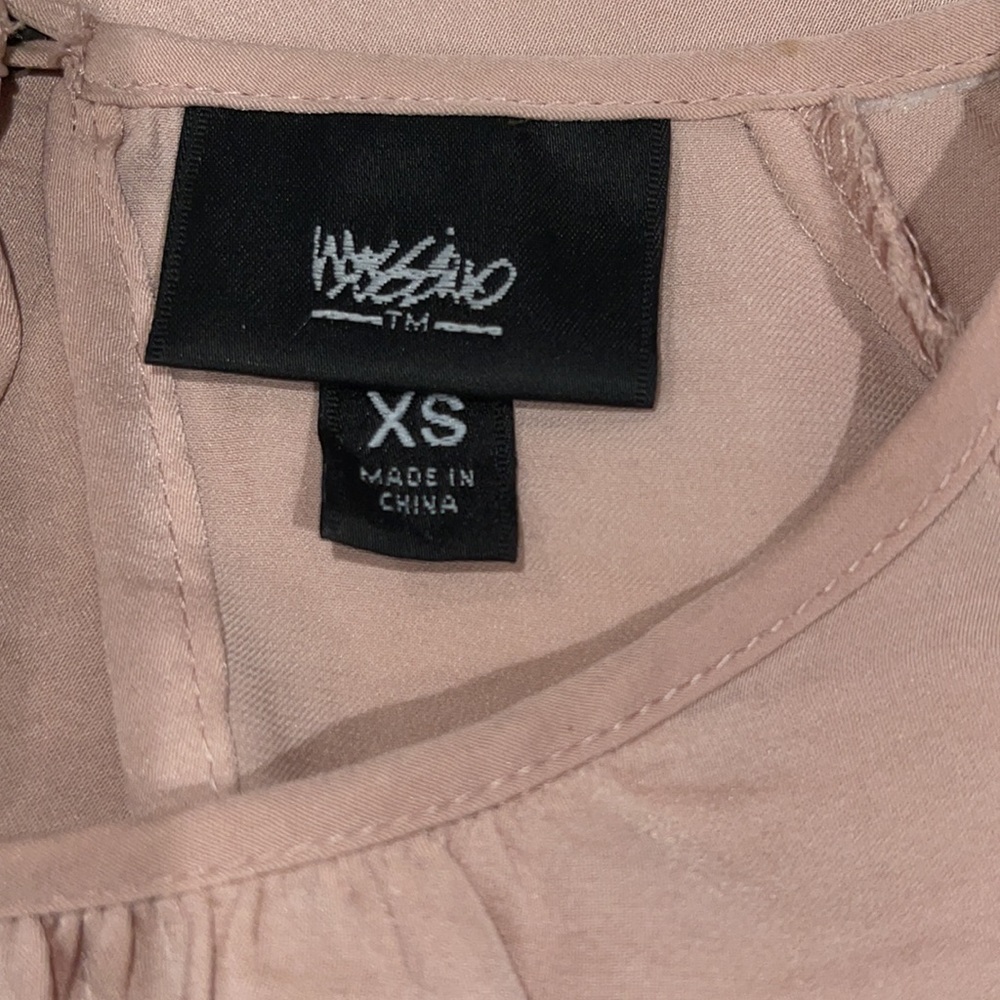 Mossimo Bell Sleeved High/Lo Shirt Size Xtrasmall - Picture 4 of 6